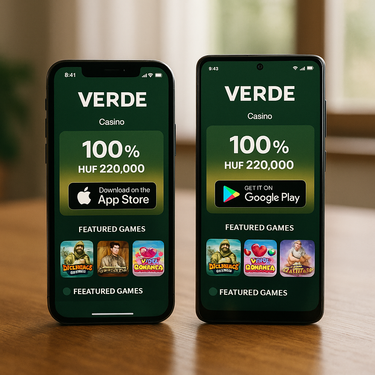 Verde Casino - Mobile Browser App - iOS and Android Compatible